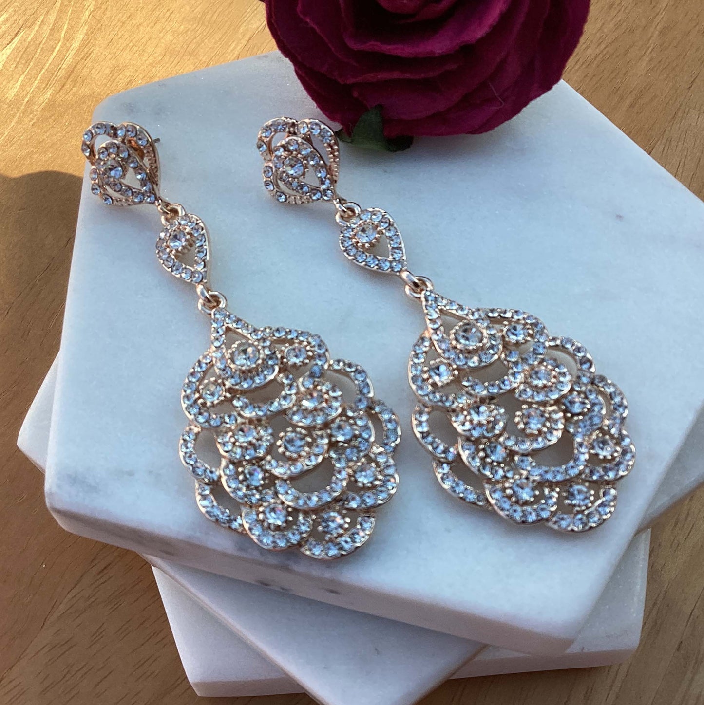 Earrings - Rose Gold