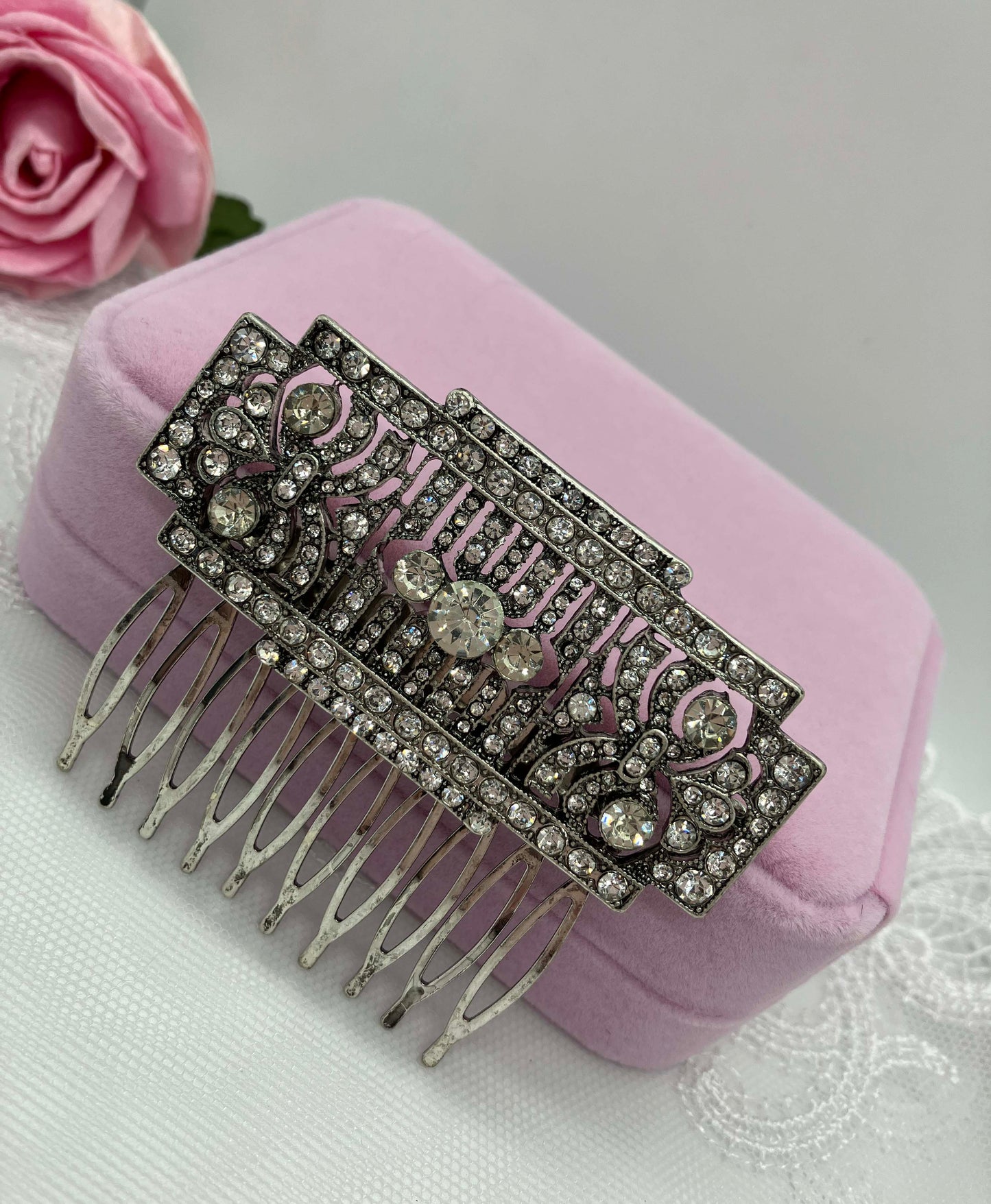 Hair Comb - Art Deco Style