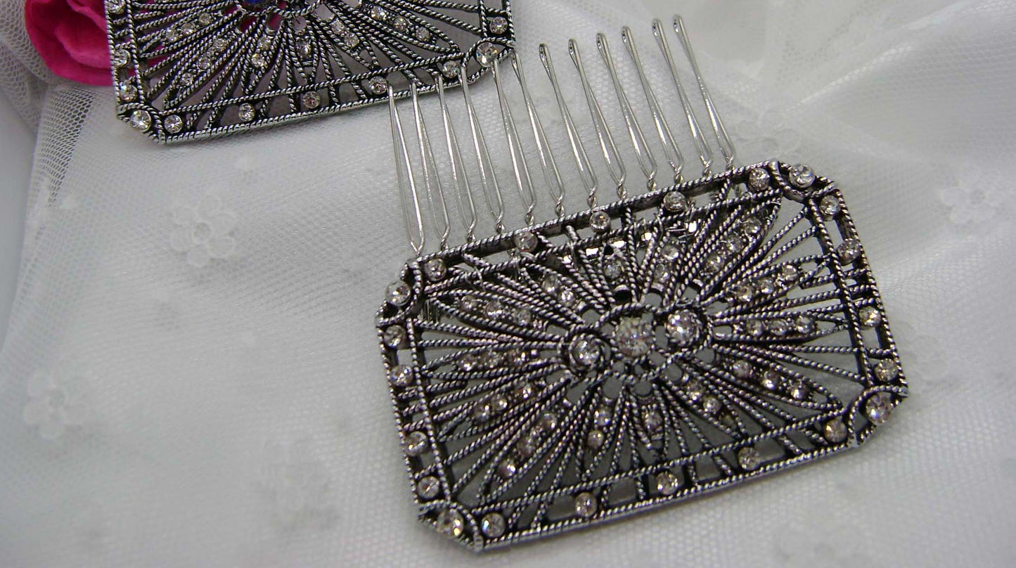 Hair Comb - Art Deco Style