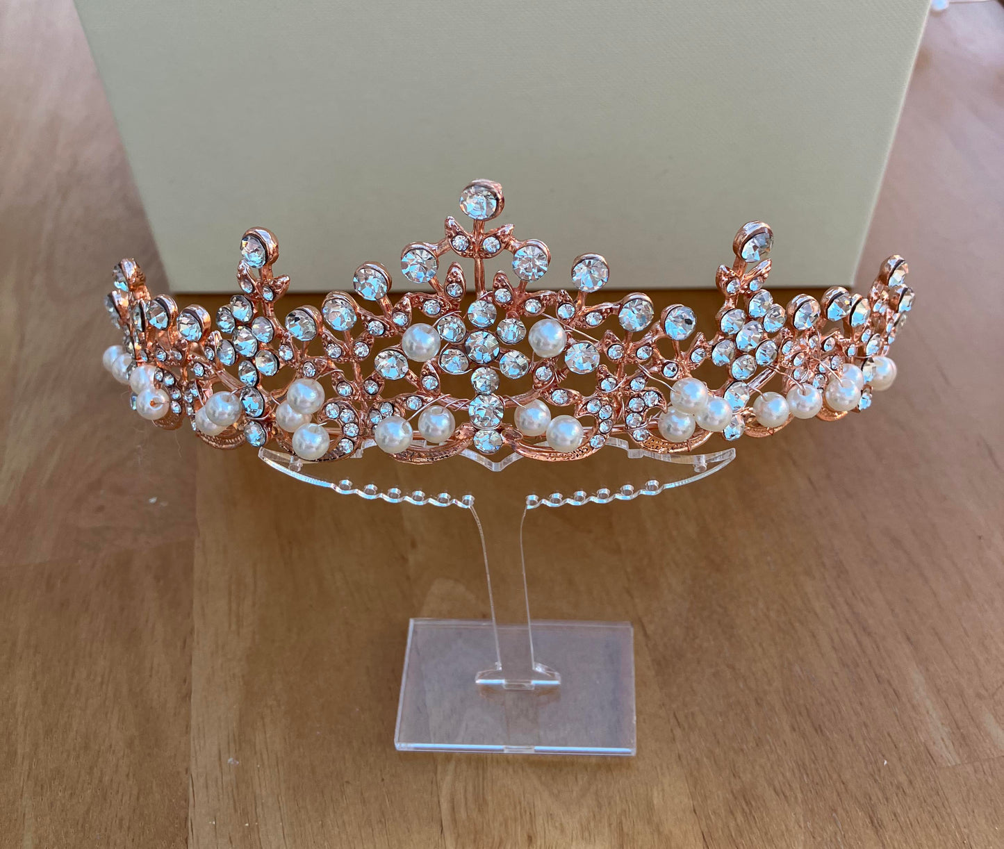 Rose Gold Tiara