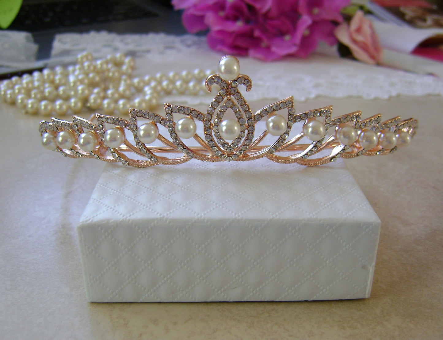 Rose Gold Tiara