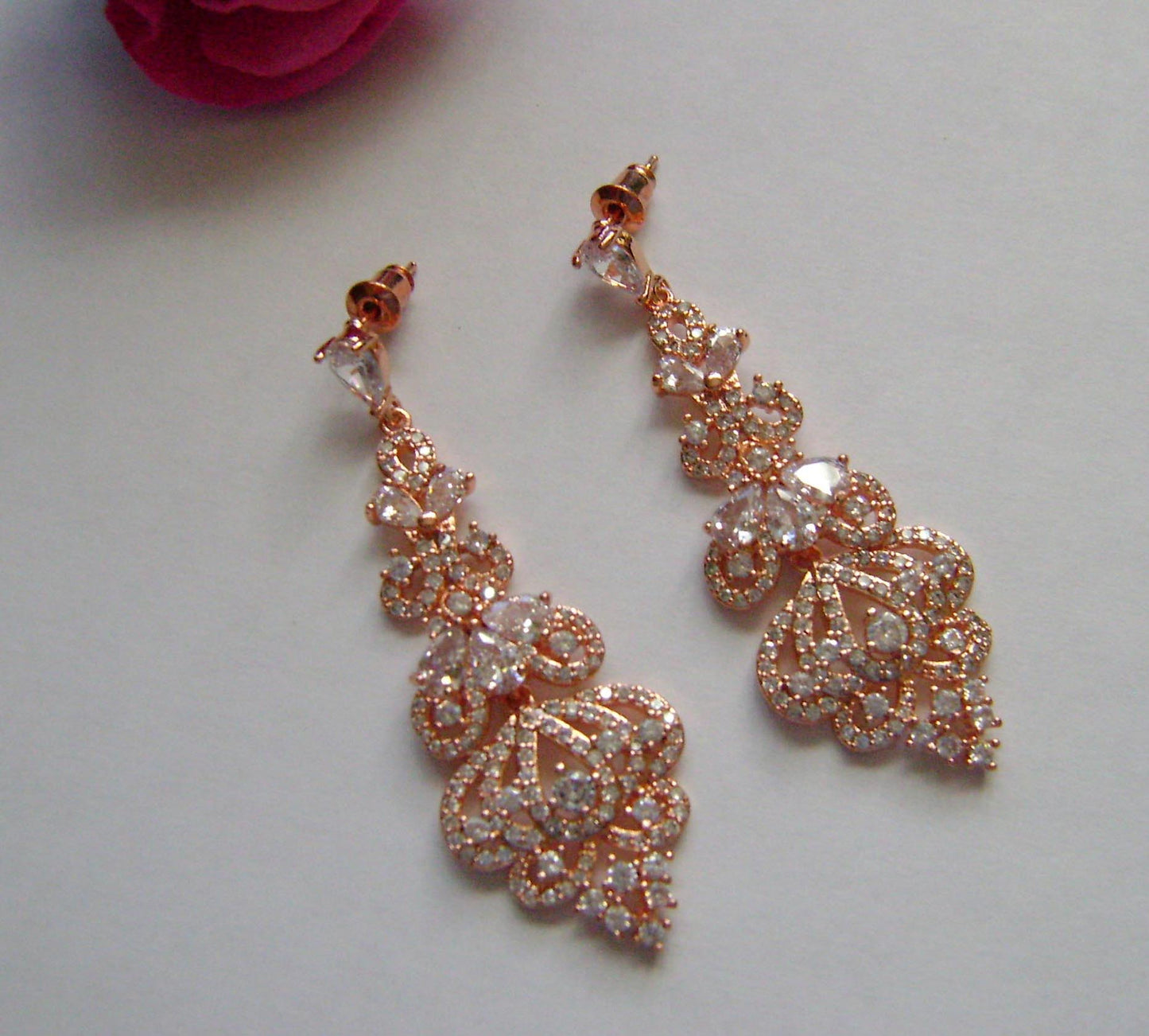 Earrings - Rose Gold