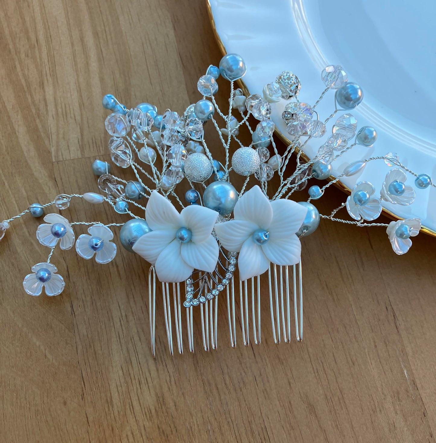 Hair Comb - Silver