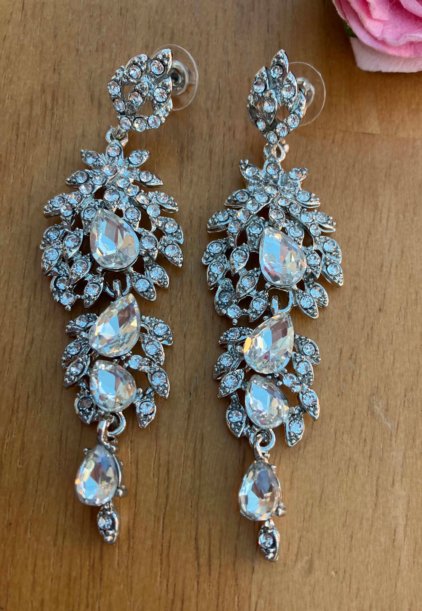 Earrings - Silver Chandelier