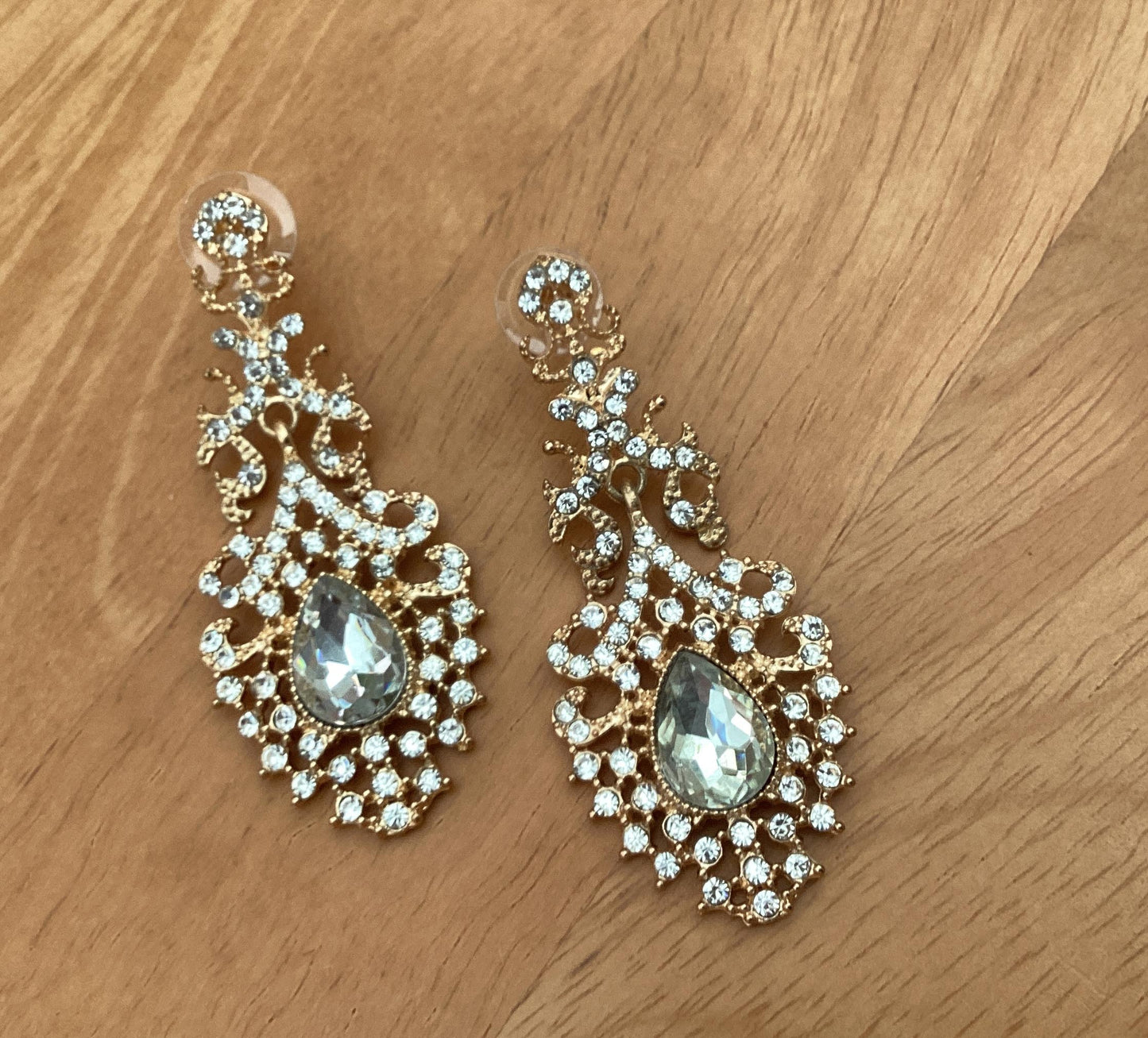 Earrings - Gold Chandelier