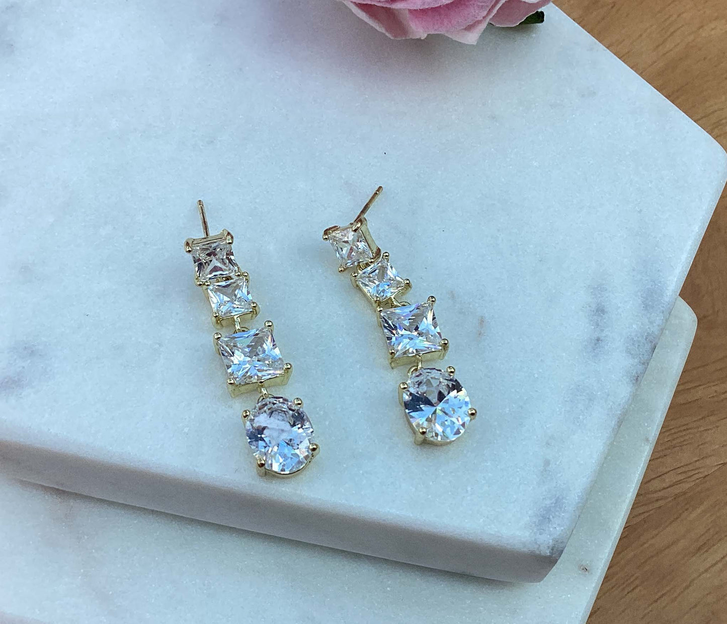 Earring - Gold Drop