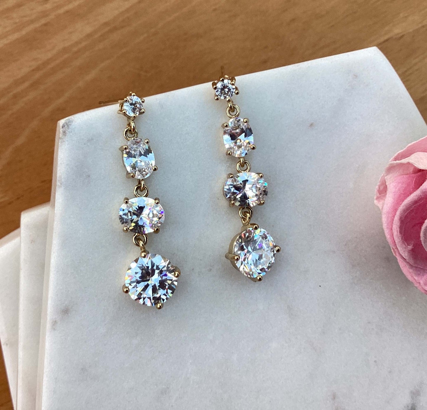 Earring - Gold Drop