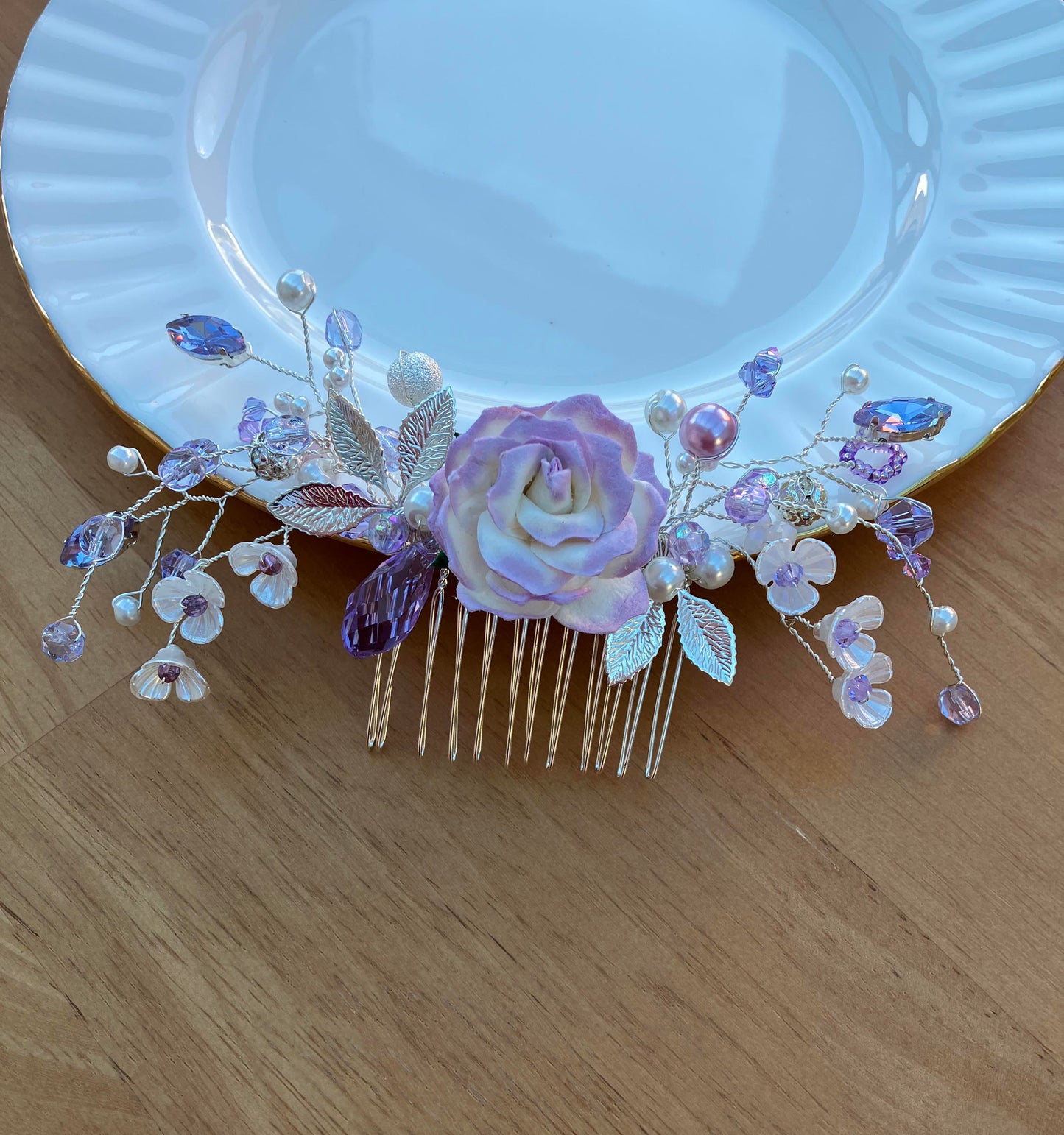 Hair Comb - Silver