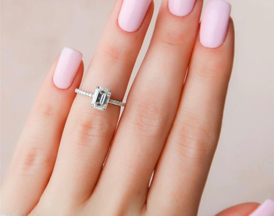 Ring - Silver Solitaire Ring