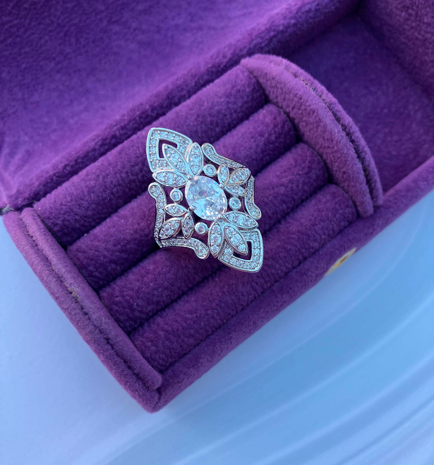 Ring - Silver Vintage Style