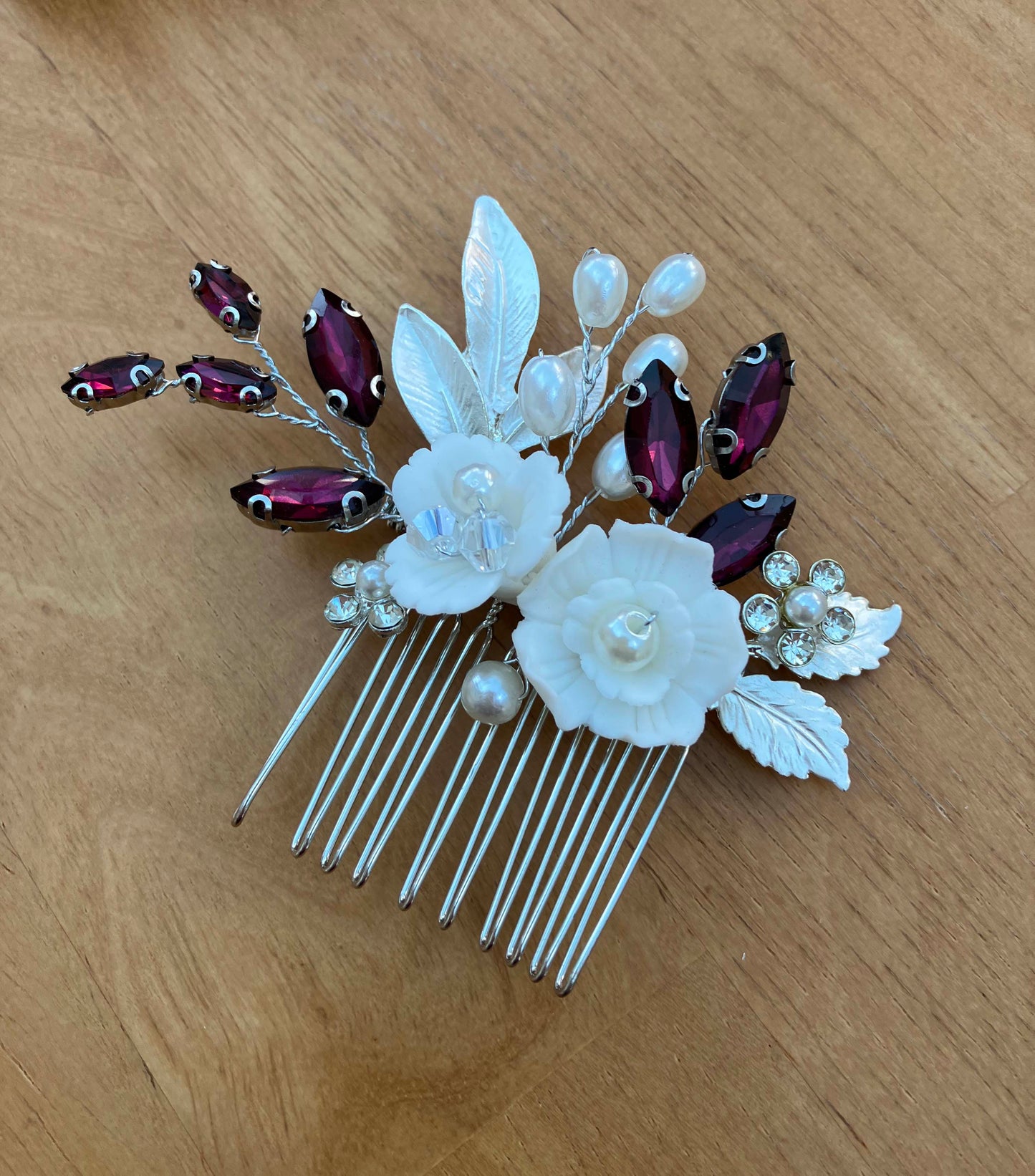 Hair Comb - Silver