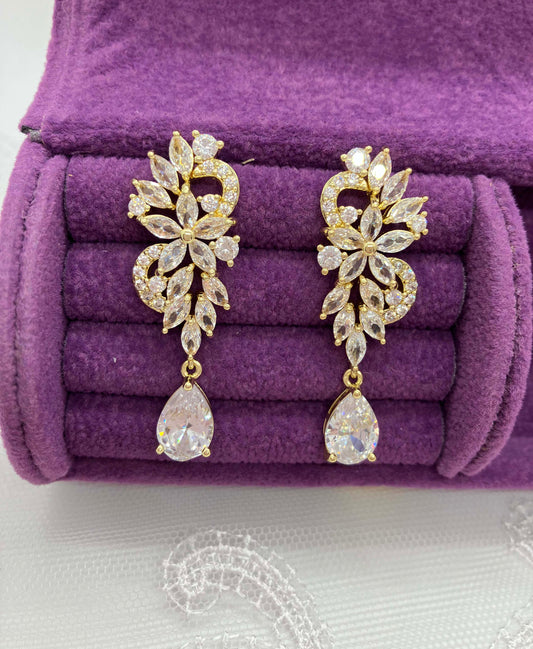 Earrings - Gold Drop