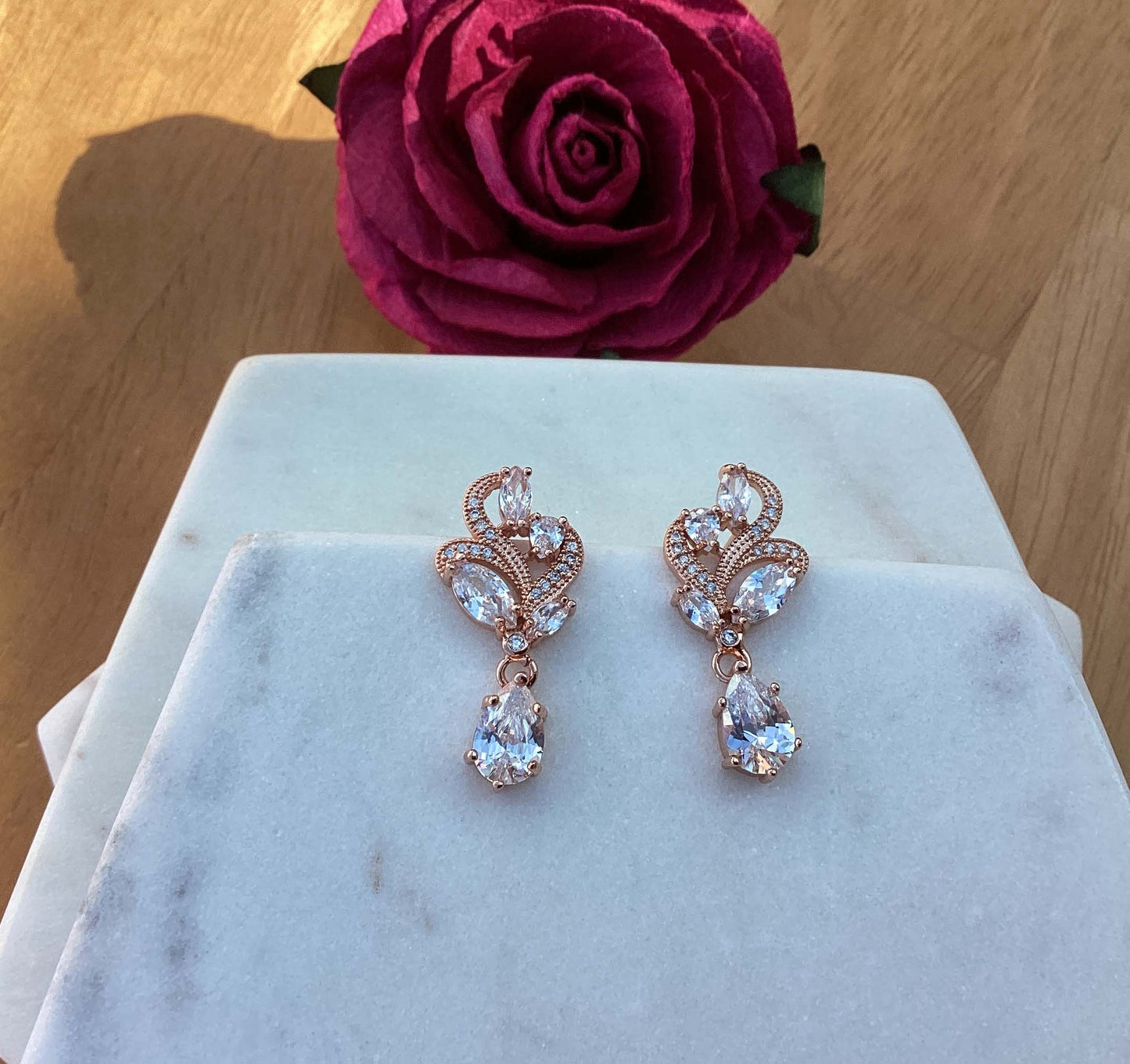 Earrings - Rose Gold