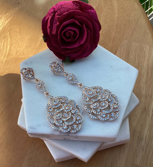 Earrings - Rose Gold