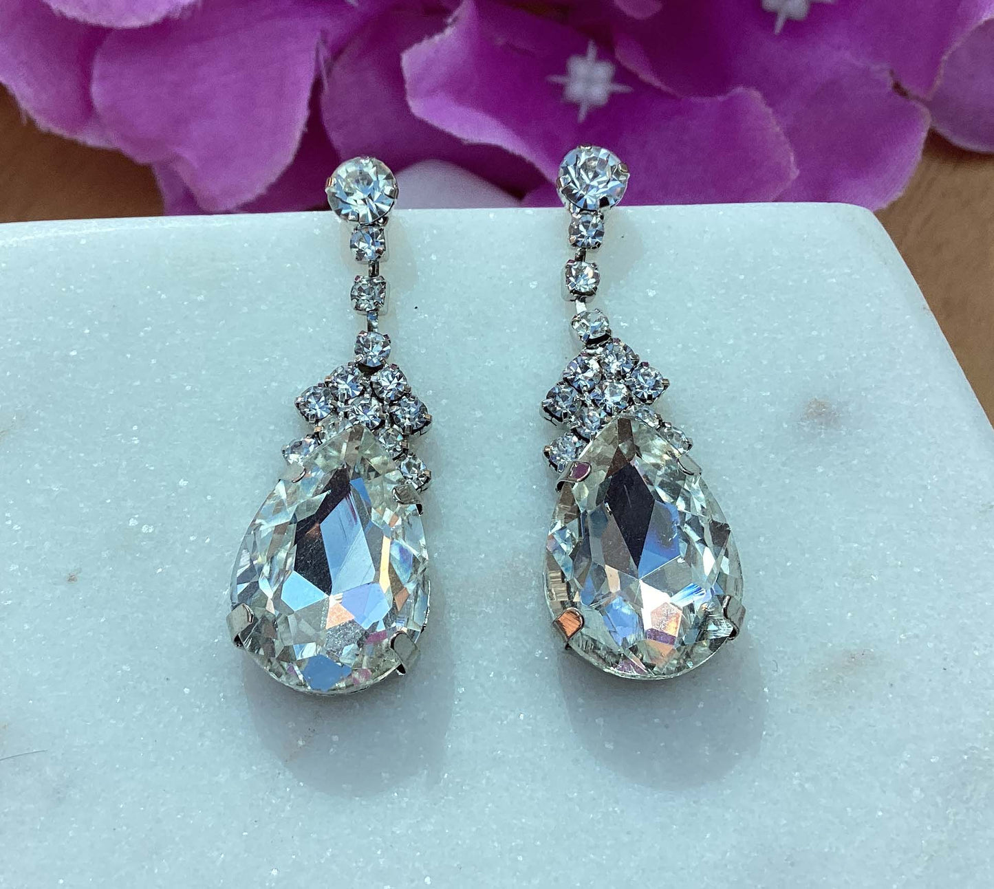 Earrings - Silver Drop