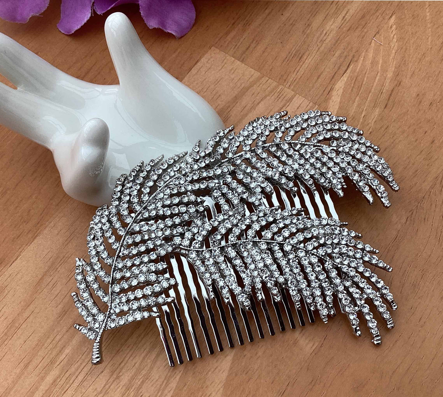 Hair Comb - Silver