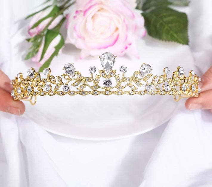 Gold tiara