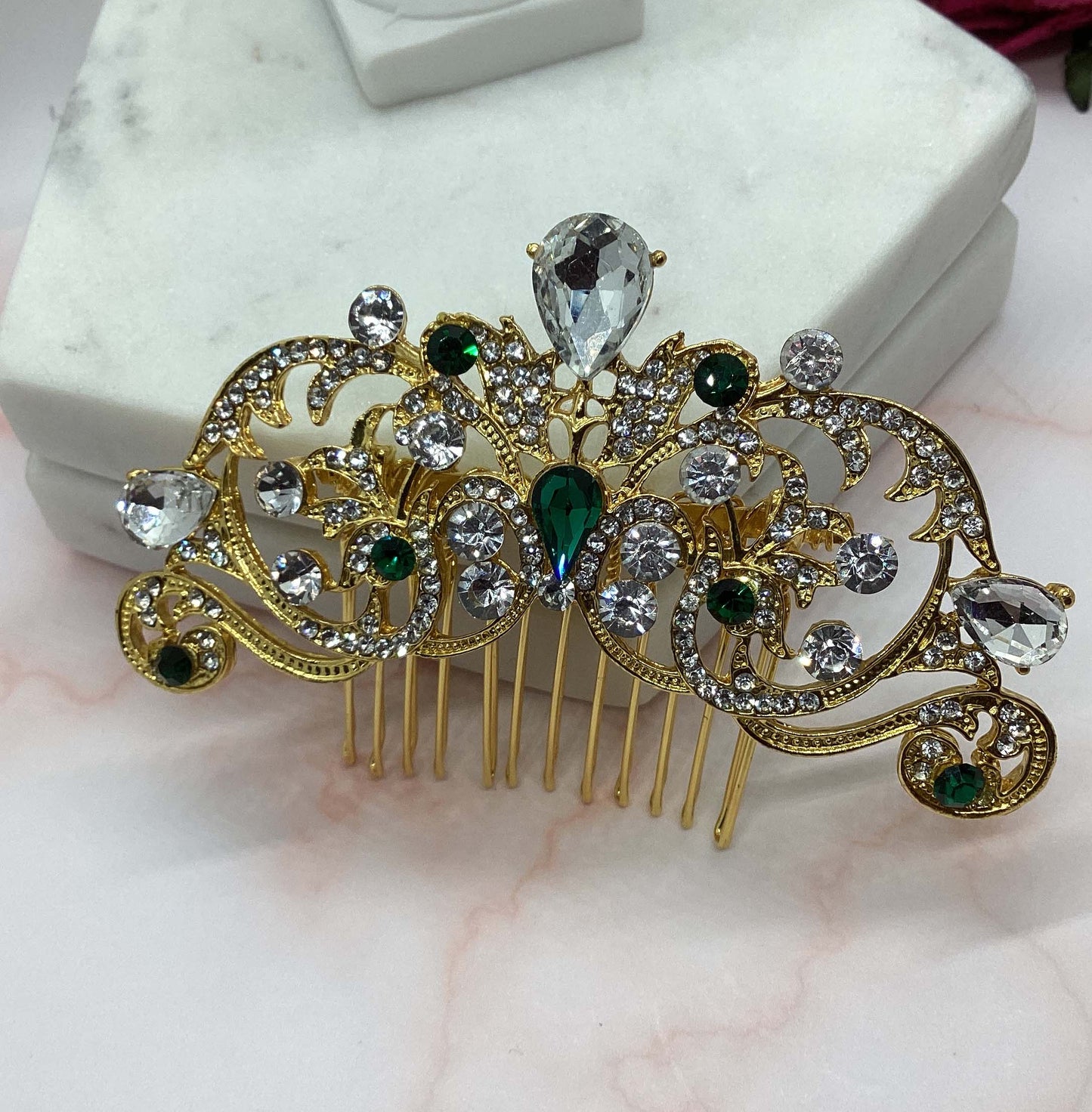 Hair Comb - Gold