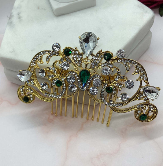 Hair Comb - Gold