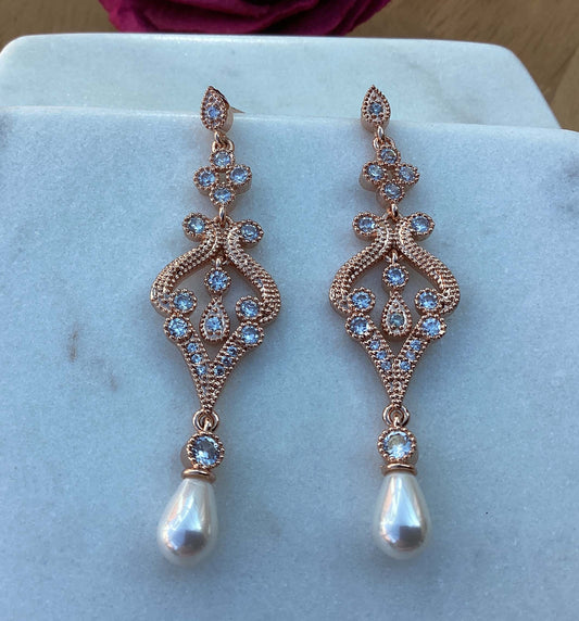 Earrings - Rose Gold
