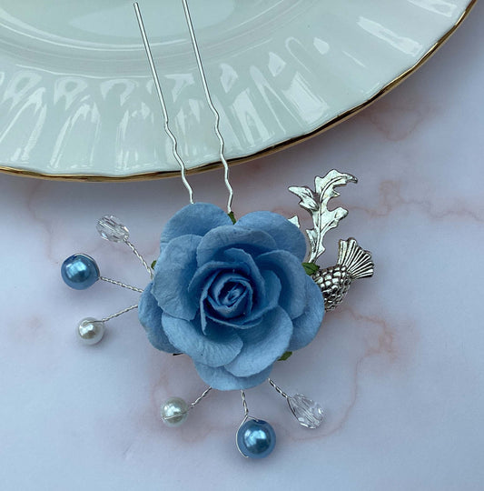 Scottish Thistle Hair Pin