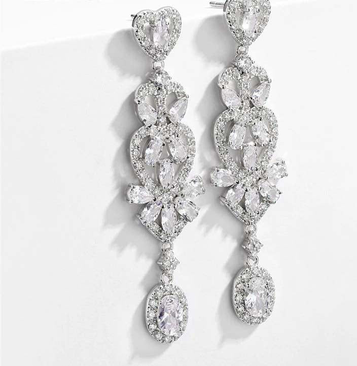 Earrings - Silver Dangle