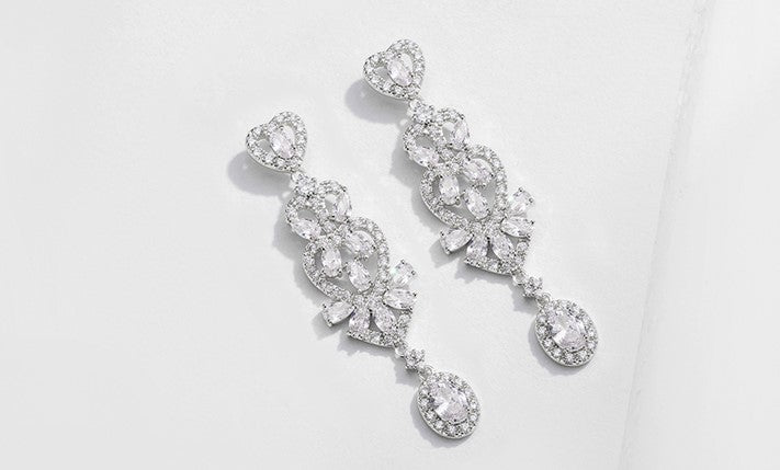 Earrings - Silver Dangle