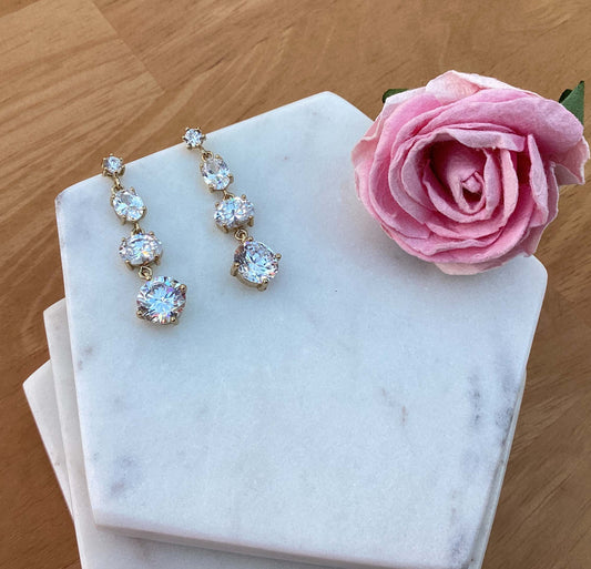 Earring - Gold Drop