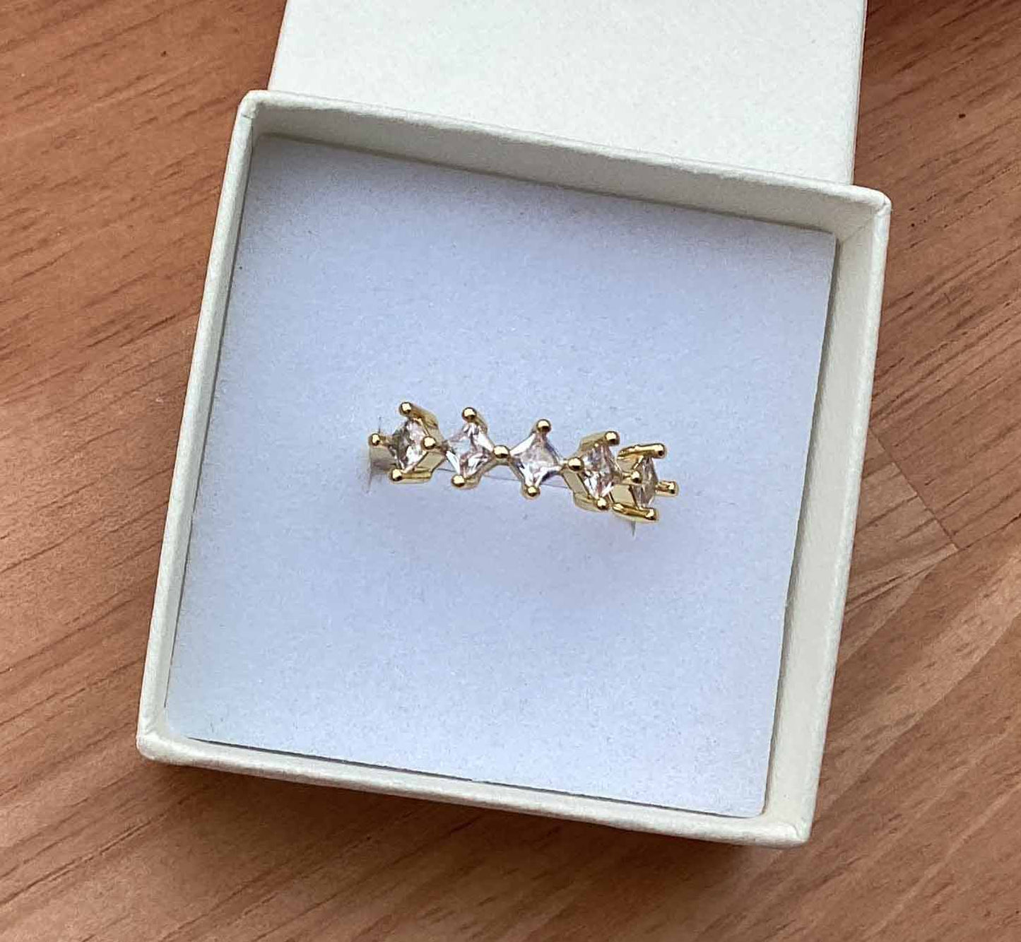 Ring - Gold Cubic Zirconia