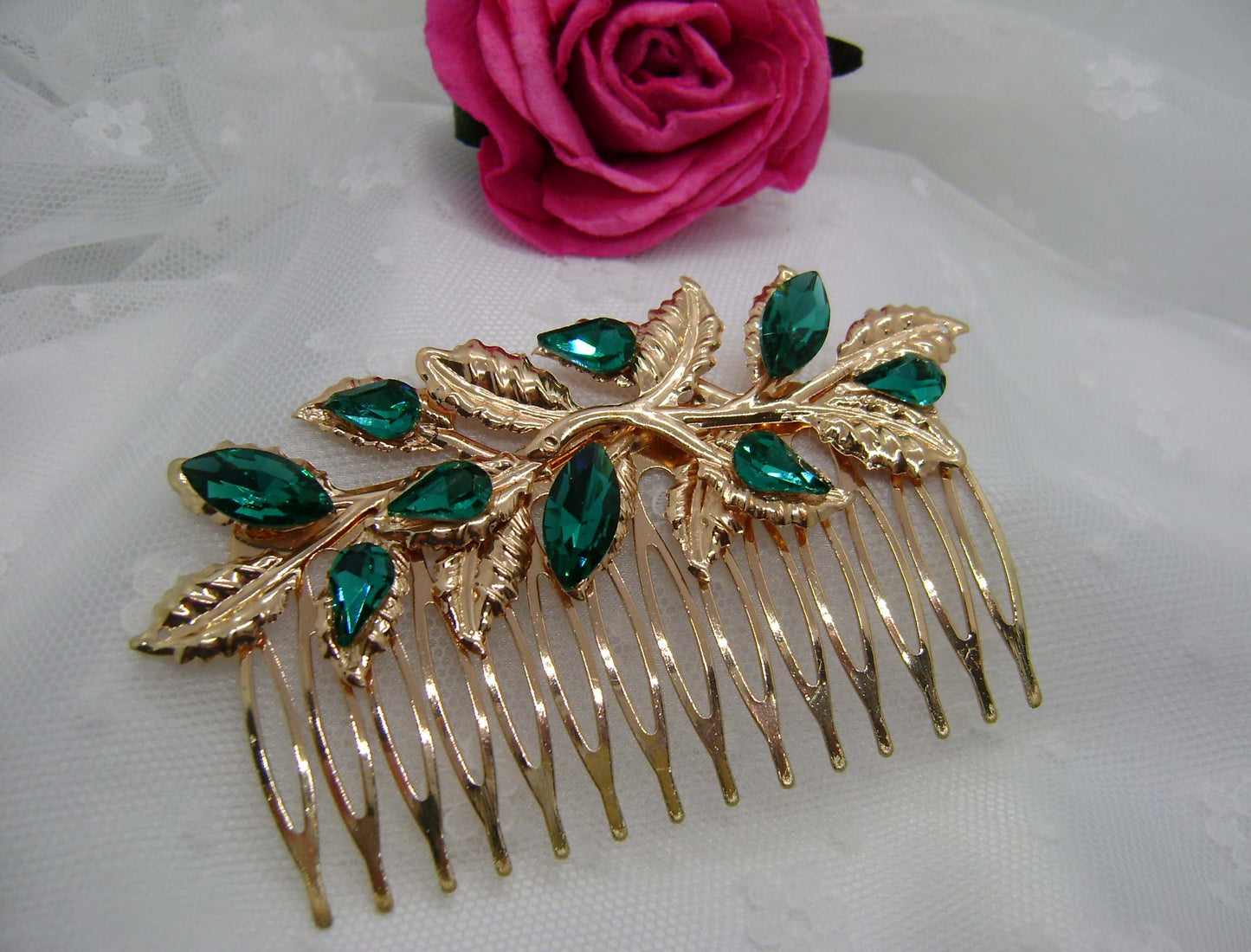 Hair Comb - Gold