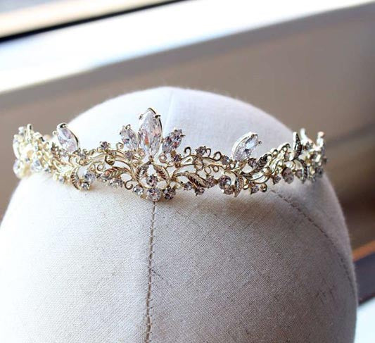 Gold tiara