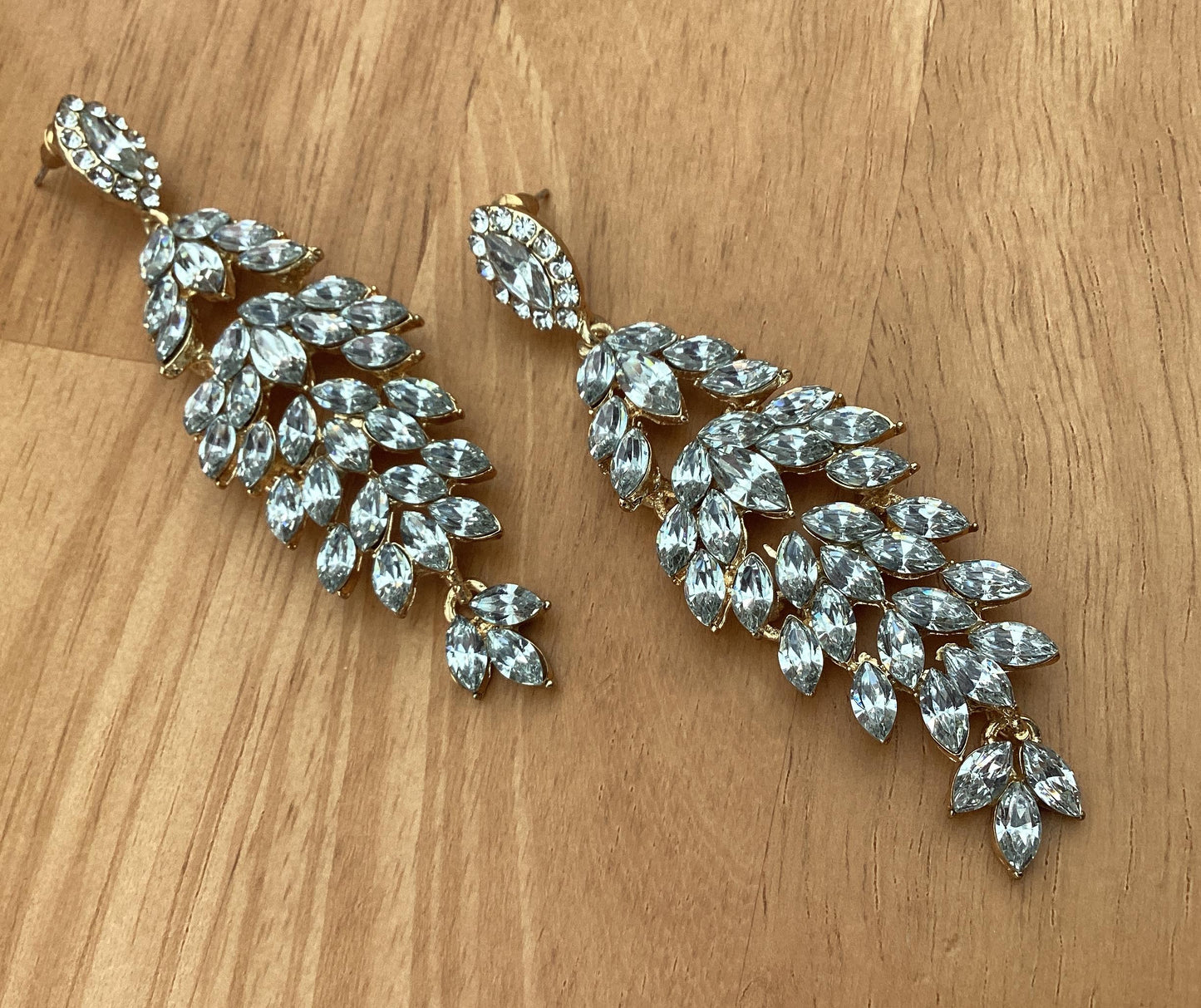 Earrings - Gold Chandelier