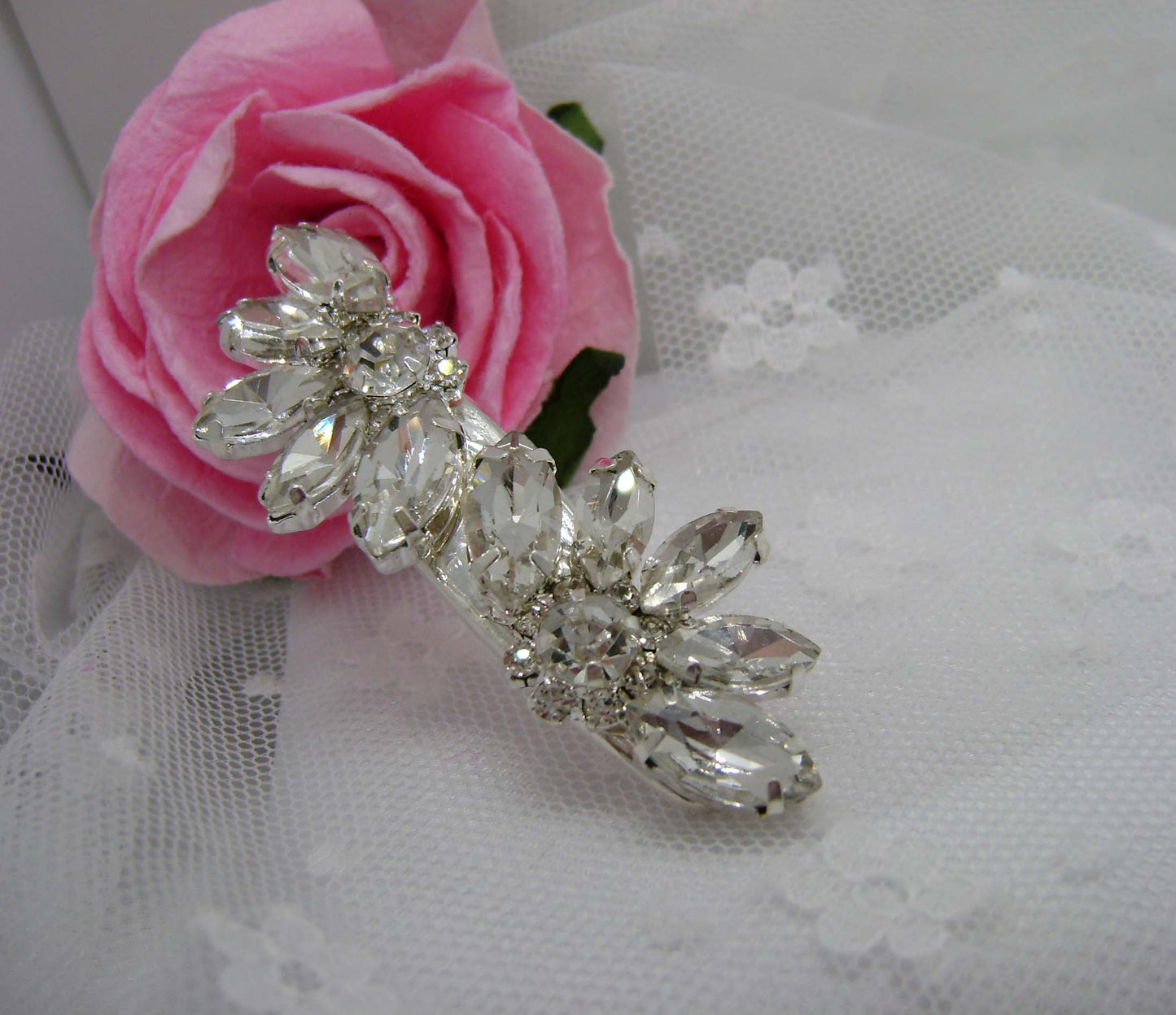 Hair Clip - Silver