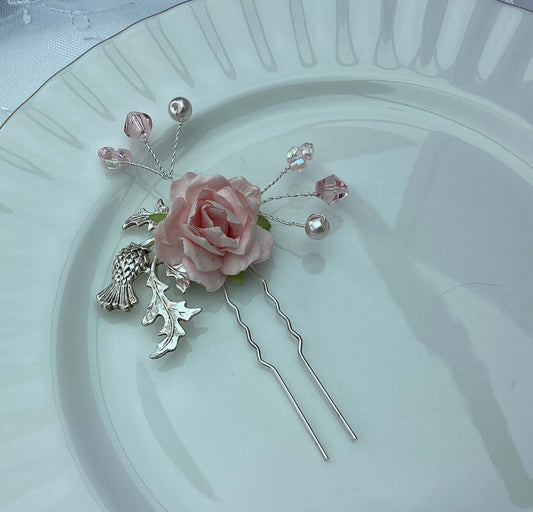 Scottish Thistle Hair Pin