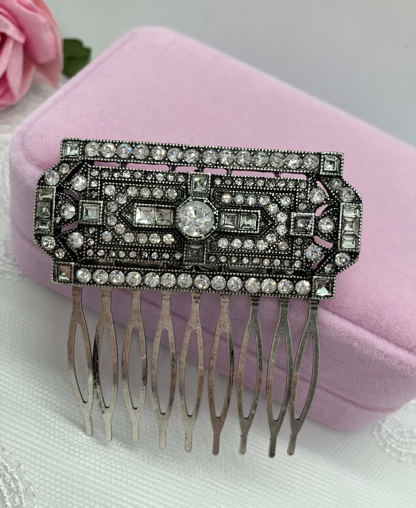 Hair Comb - Art Deco Style