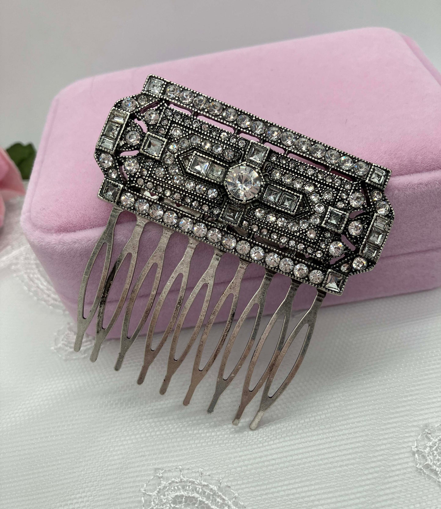 Hair Comb - Art Deco Style