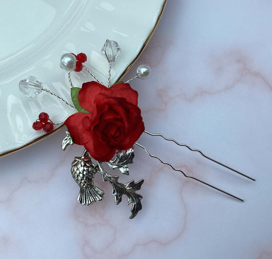 Scottish Thistle Hair Pin
