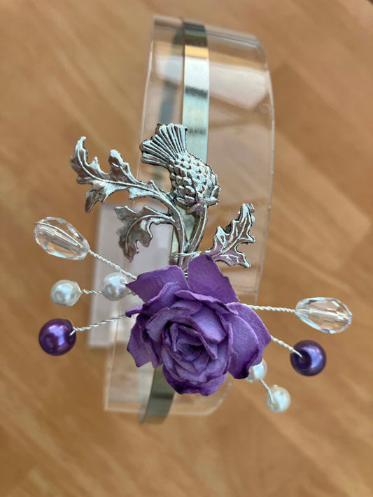 Headband - Scottish Thistle