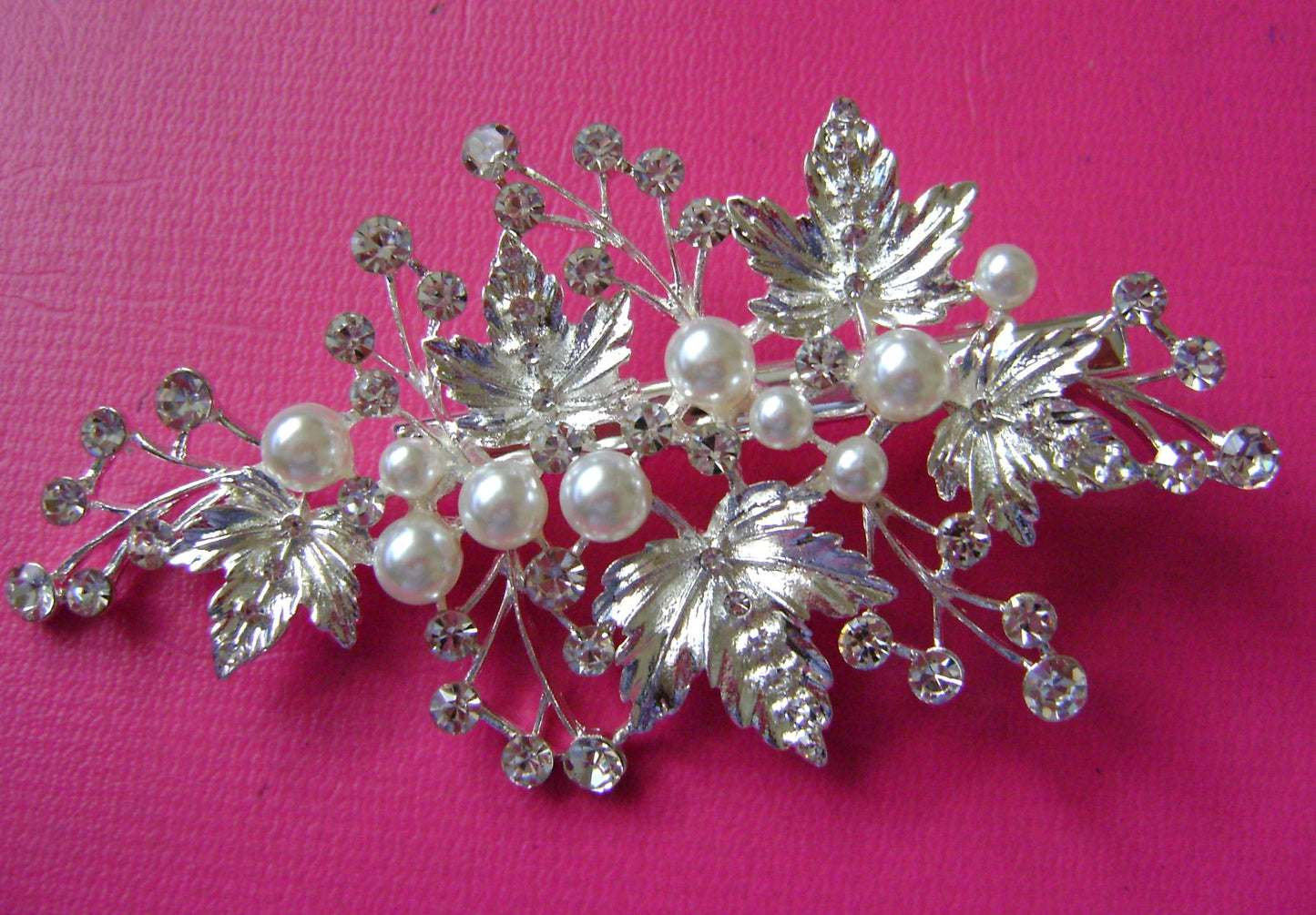 Hair Clip - Silver