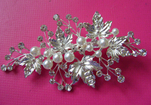 Hair Clip - Silver