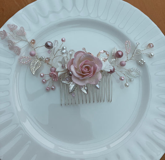 Hair Comb - Silver