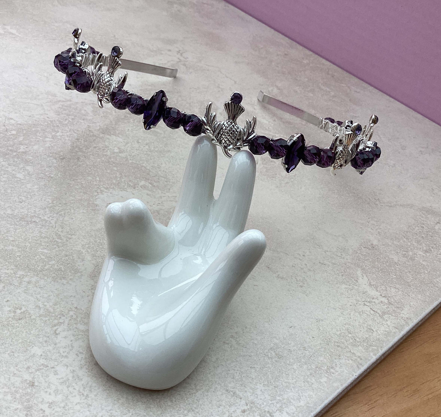 Headband - Scottish Thistle