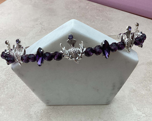 Headband - Scottish Thistle