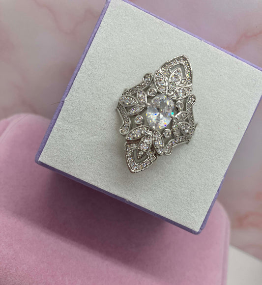 Ring - Silver Vintage Style